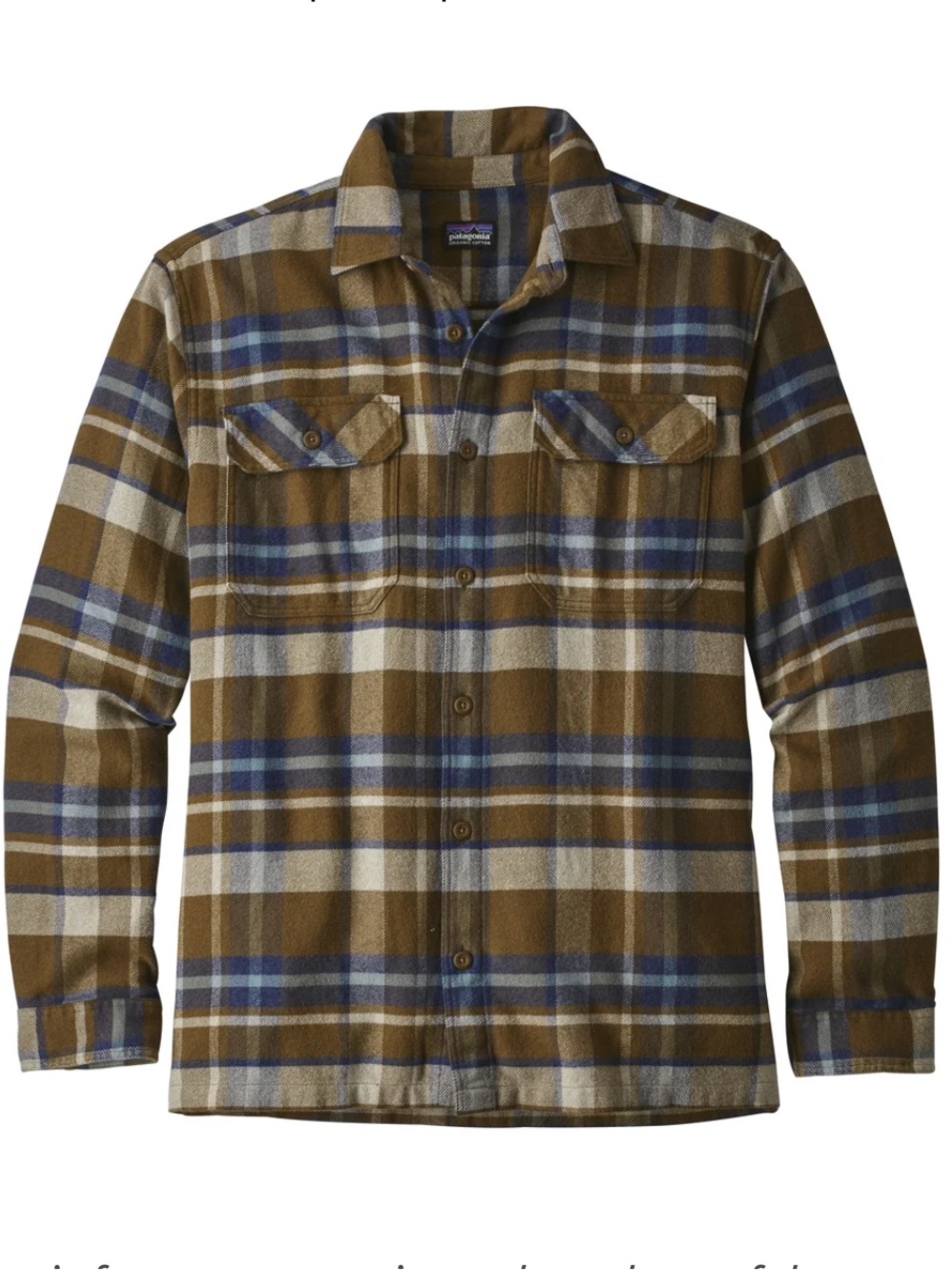 Patagonia Men’s Long-Sleeve Fjord Flannel Shirt